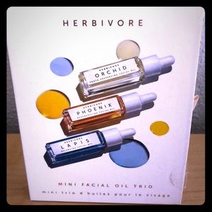 Mini facial oil trio by herbivore